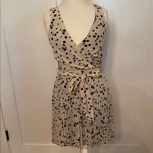 Polka Dot Wrap Dress